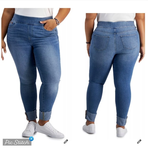 Tommy Hilfiger Denim - Tommy Hilfiger Gramercy Ankle Pull On Skinny Jeans